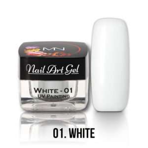 White 01 - UV Nail Art Gel