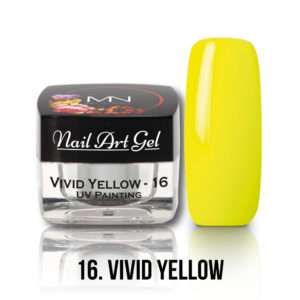 Vivid Yellow 16 - UV Nail Art Gel