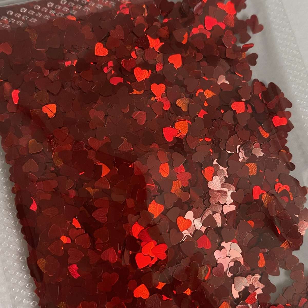 Red Sequin hearts
