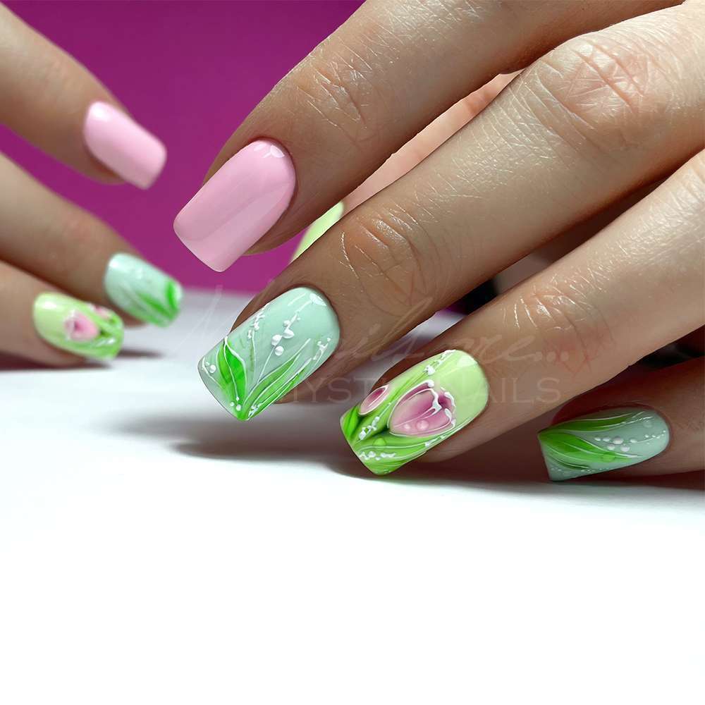 229 gel polish nails