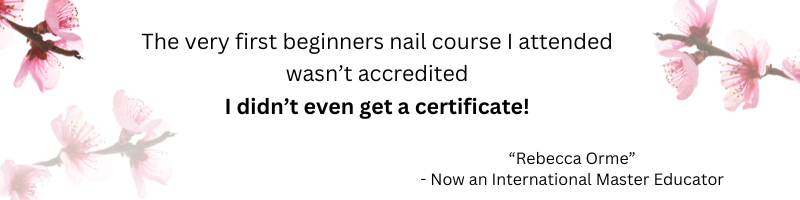 first beginners course wasn't accredited banner