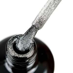 75 shimmer silver open bottle