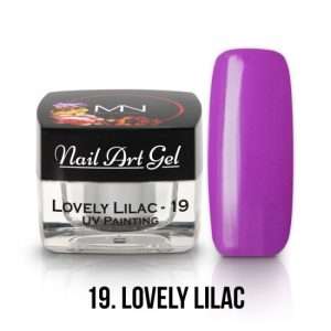 lovely lilac 19 art gel