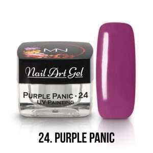 purple panic 24 art gel