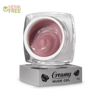 creamy nude HEMA free hard gel